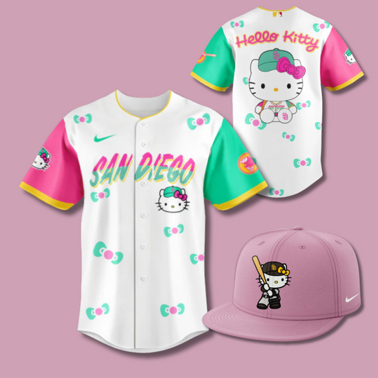 San Diego Padres Hello Kitty Night Jersey 2025 Season