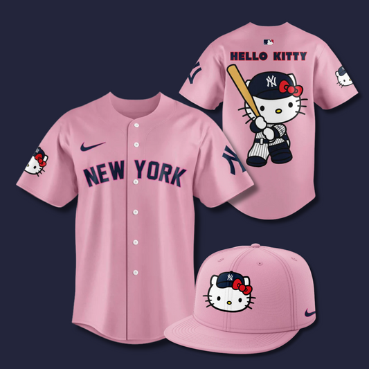 New York Yankees Jersey Hello Kitty 50TH 2025 Editions