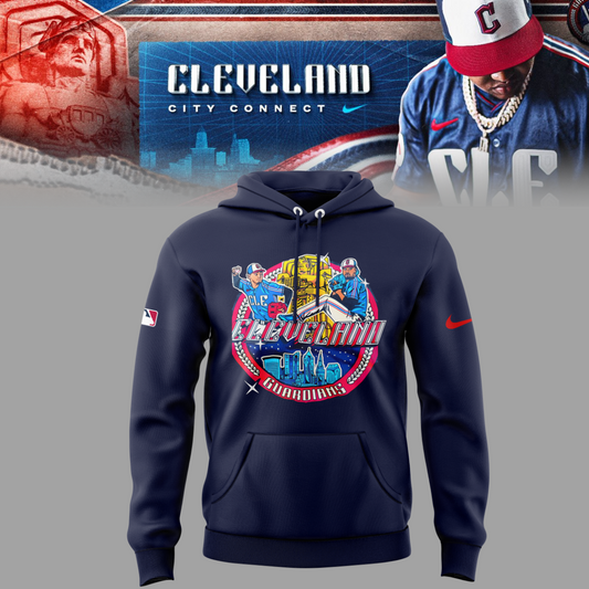 Cleveland Guardians Hoodie, Limited Edition Cleveland Guardians City Connect Hoodie On Sale