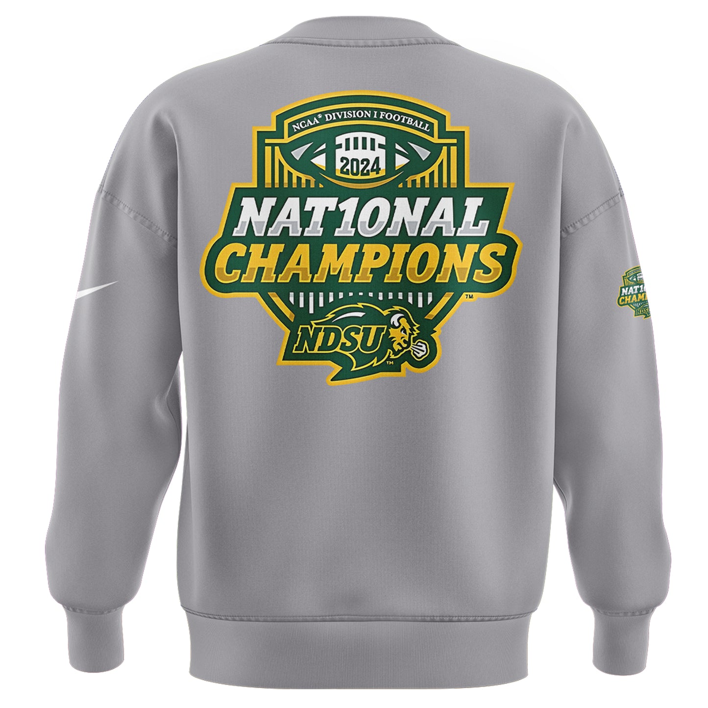 NDSU Football Sweatshirt 2025 - 10 TIME NATIONAL CHAMPIONSHIP! North Dakota State Bison Shirt