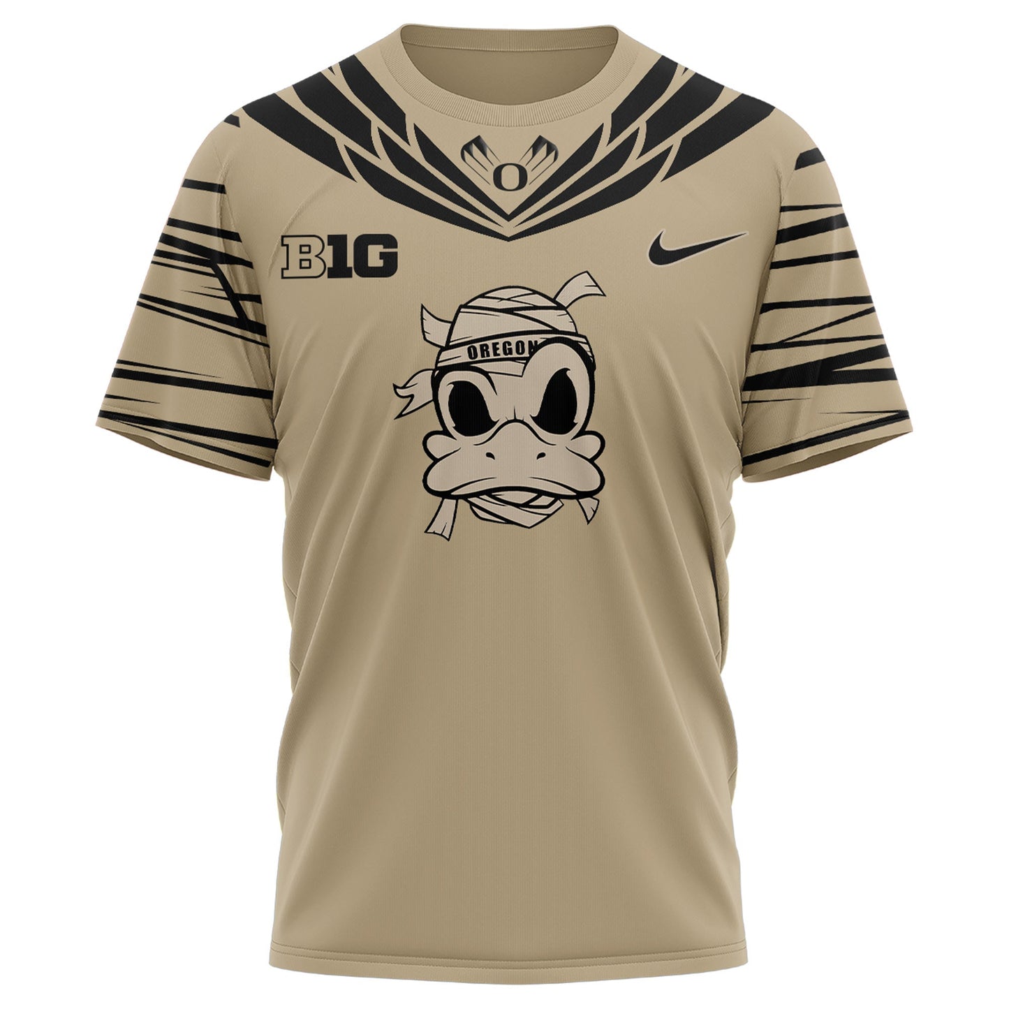Oregon Grit Strength T-Shirt For Oregon Football Fan