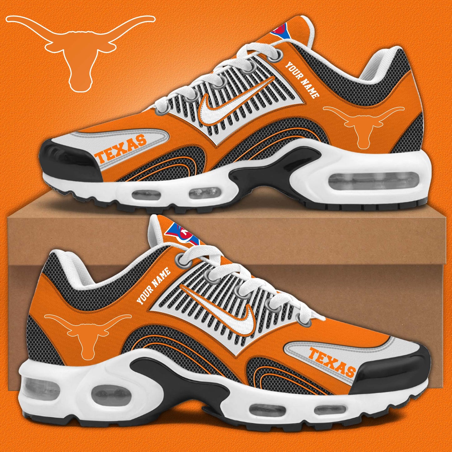 Texas Longhorns NCAA Limited Edition Personalized Shoes