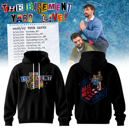 The Basement Yard Live Hoodie – Black Edition