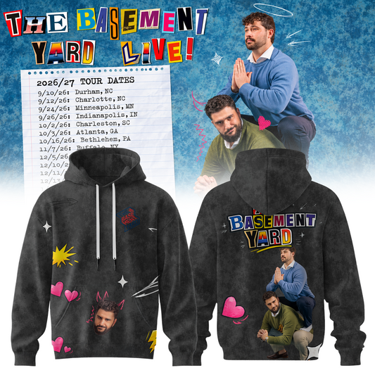 The Basement Yard Live Hoodie – Black Edition 2