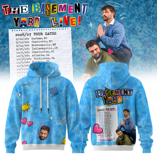 The Basement Yard Live Hoodie – Blue Edition 2