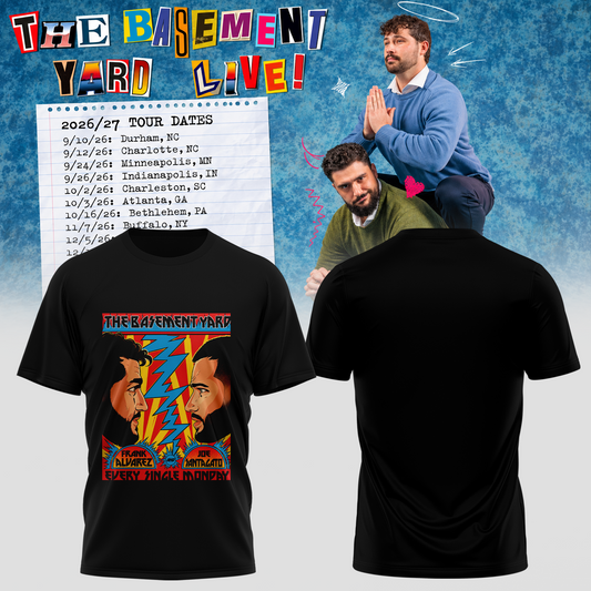 The Basement Yard Live Tee – Black Edition 1