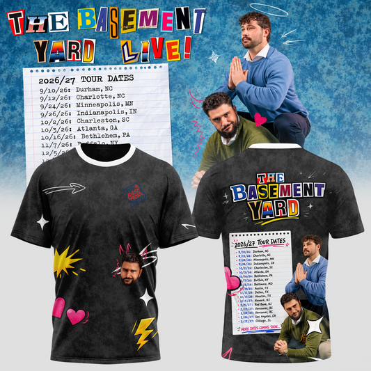 The Basement Yard Live Tee – Black Edition 2