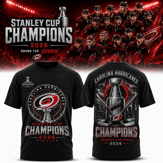 _Champions Carolina Hurricanes 2026 Stanley Cup Edition Tee