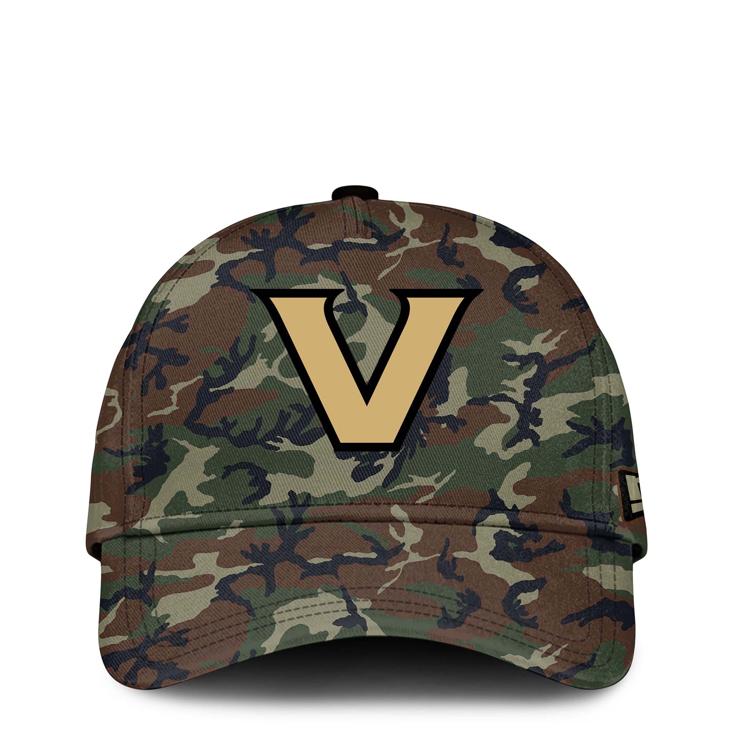 Vanderbilt Football 2025 Military Appreciation Club Camo Hoodie