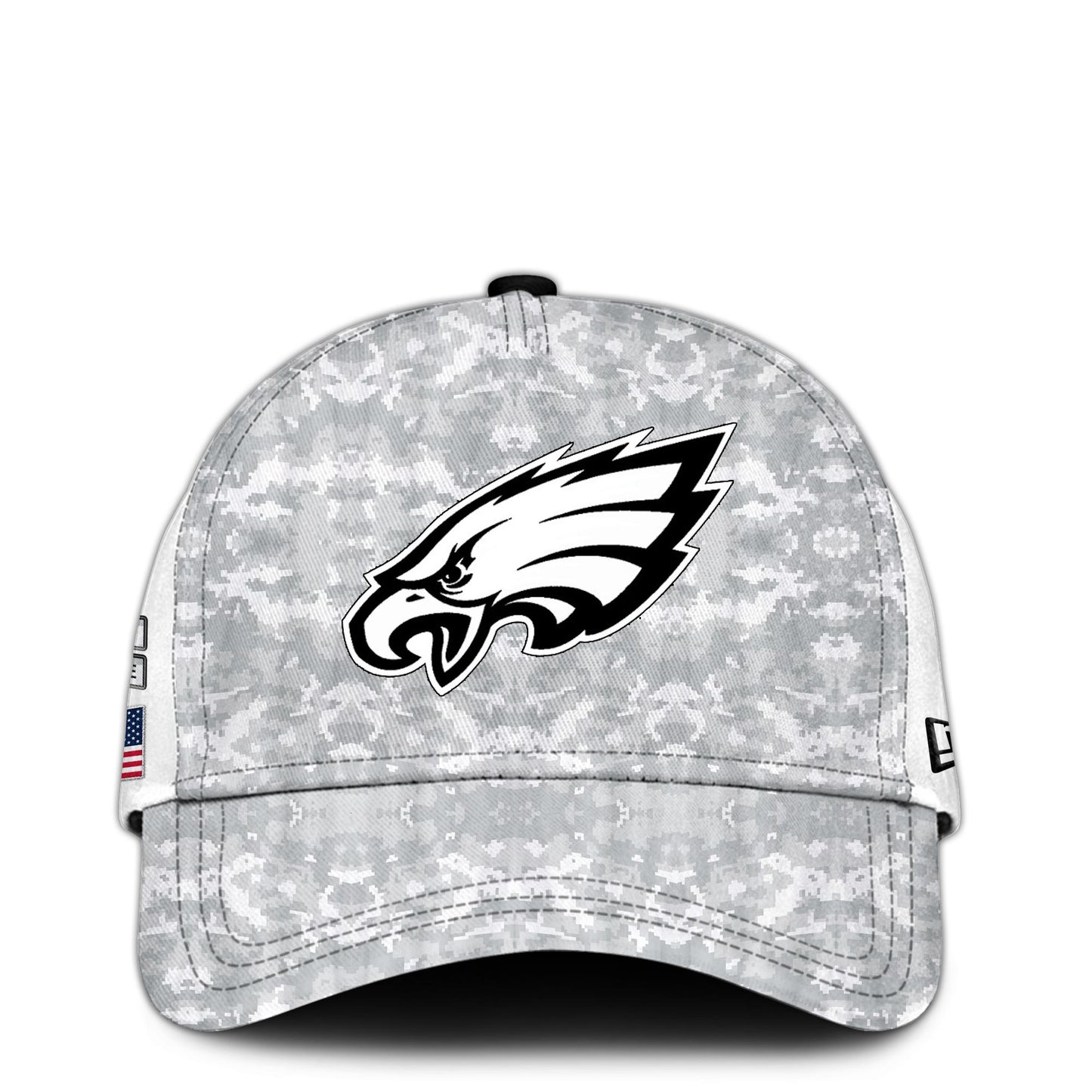 Philadelphia Eagles Premium Jersey For Fans - Philadelphia Eagles Arctic Camo 2024 Salute to Service Club Jersey