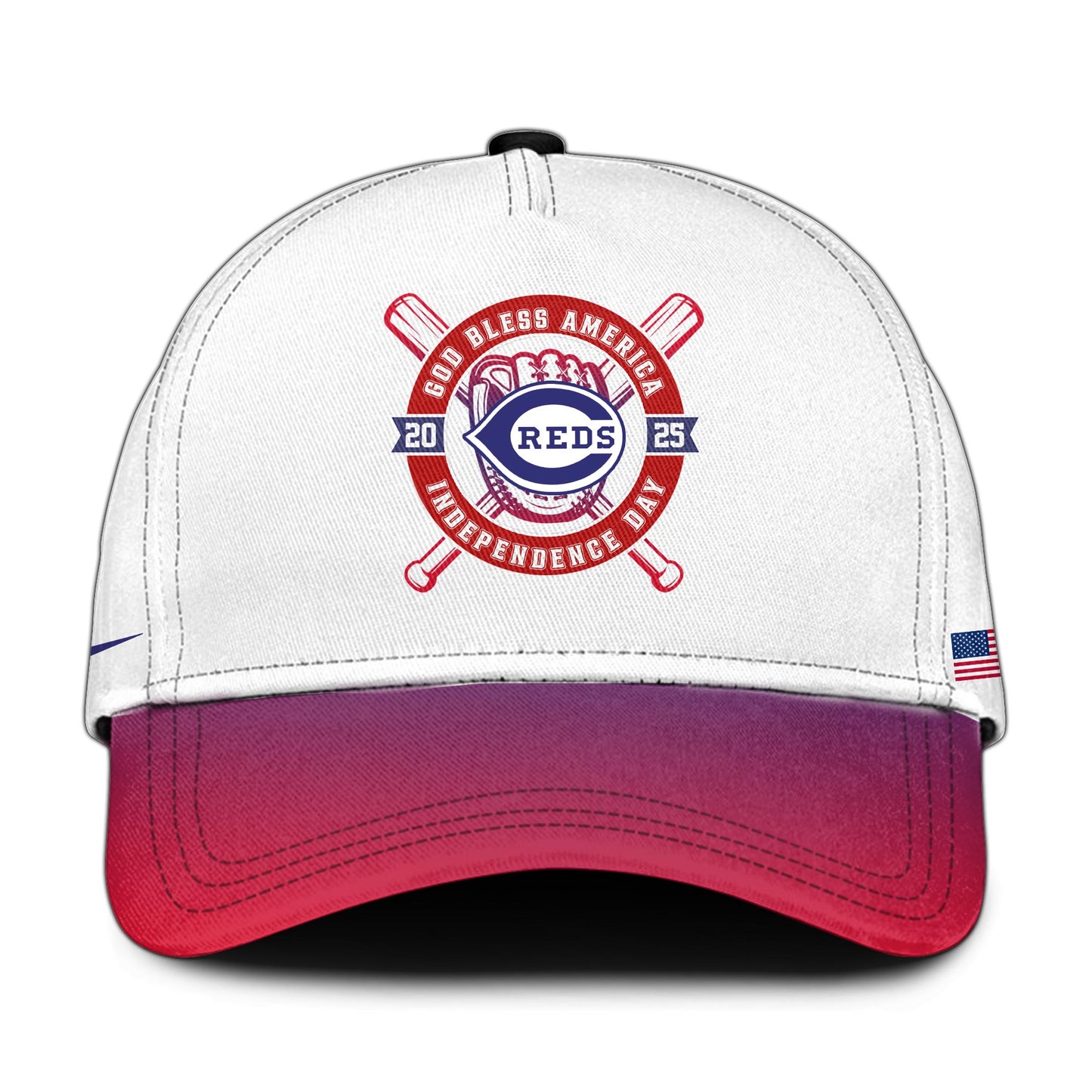 Cincinnati Reds Special Jersey For Independence Day - Celebrates 4th Of July Baseball Jersey