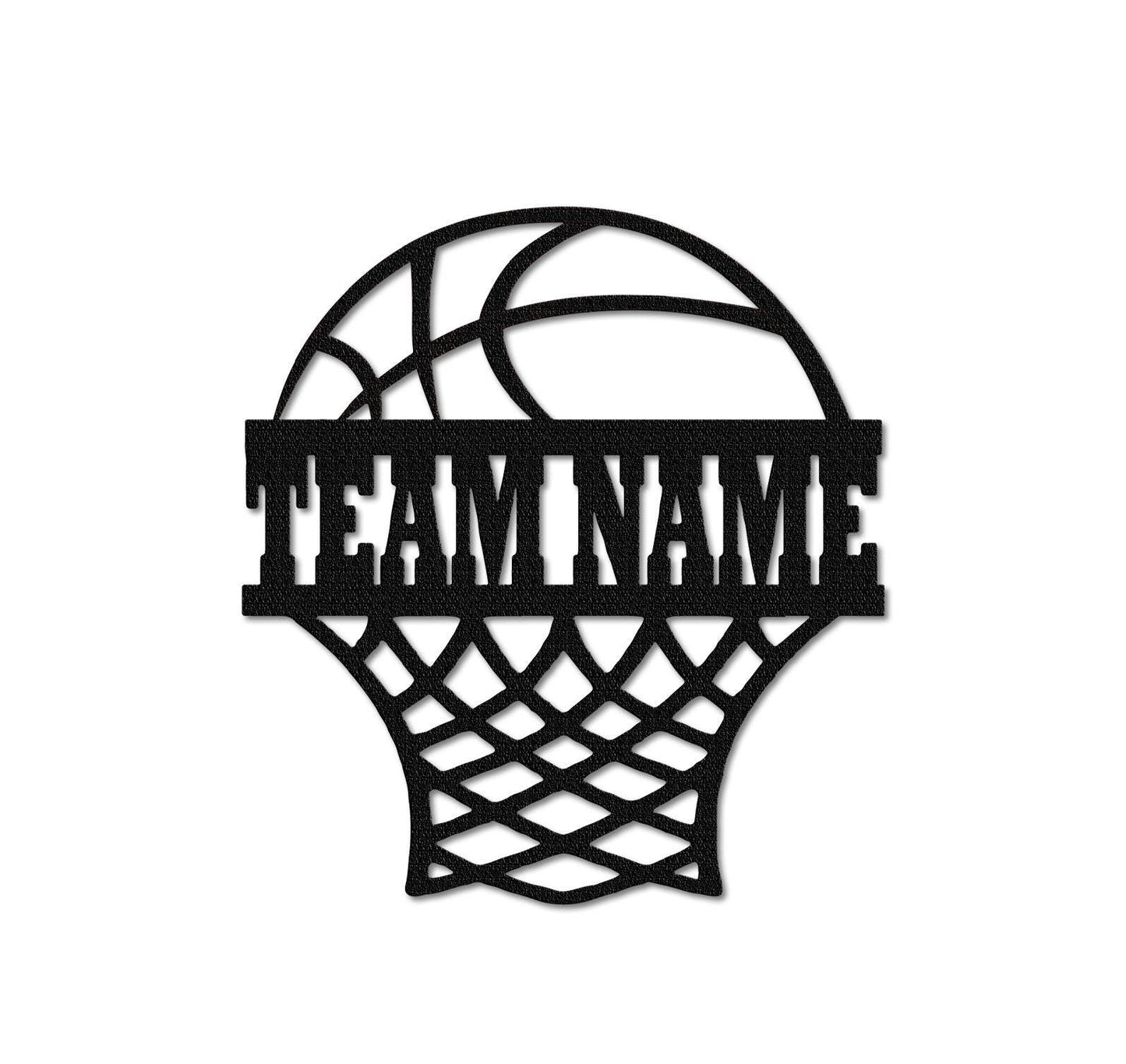 Basketball Wall Art,Personalized Basketball Sign,Basketball Team name Sign,Sport Sign,Basketball Wall Decor,Nursery Decor,Custom Metal Art1