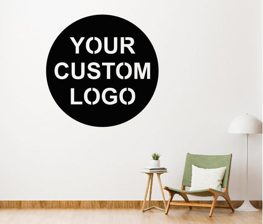 Your Custom Logo Metal Sign | Business Logo Metal Sign | Your logo custom Sign | custom business logo signage