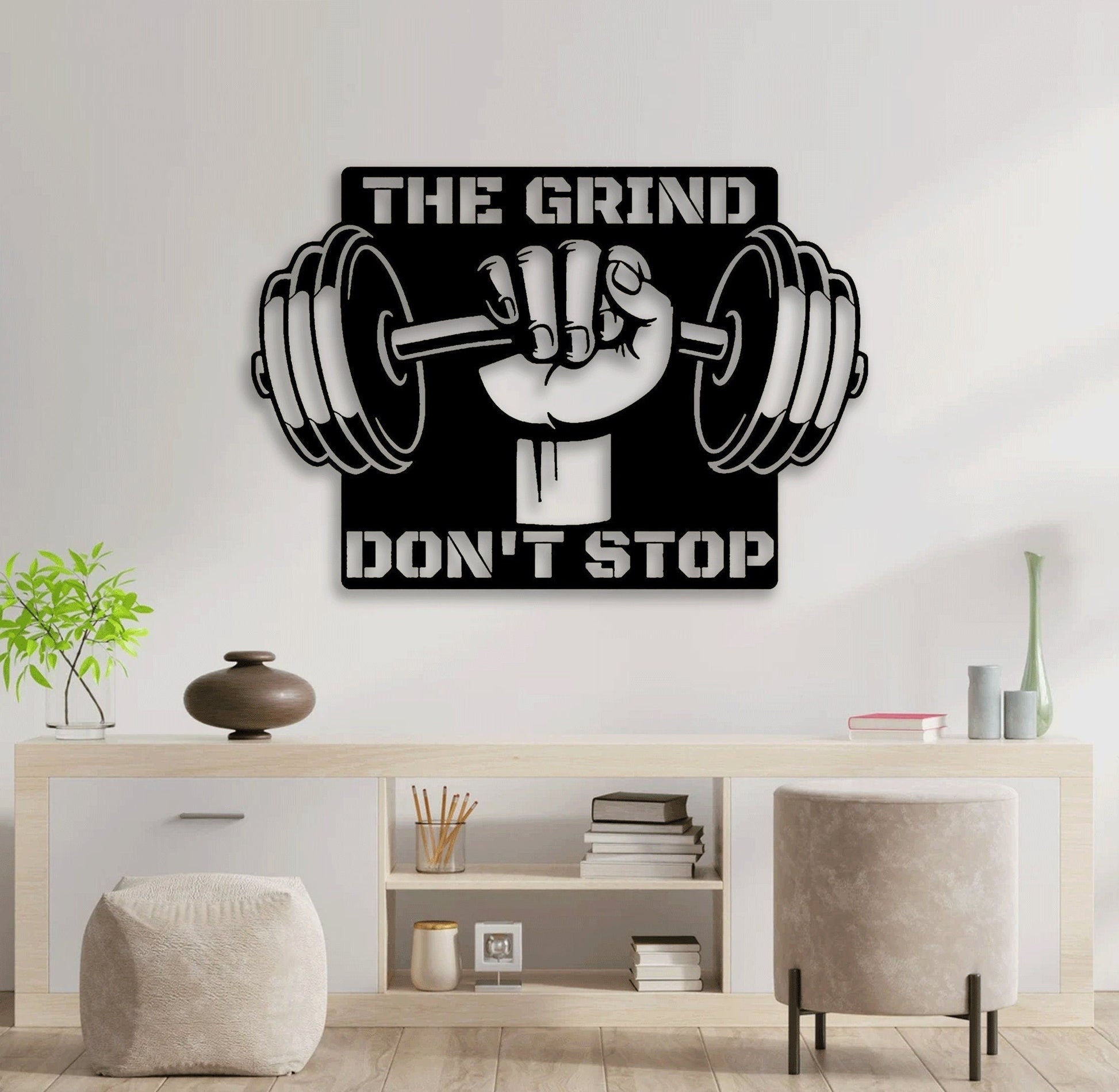 Personalized Home Gym Sign With Led Lights For Workout Room, Personalized Metal Wall Art LED, Home Gym Wall Art,home Gym Decor Personalized.1