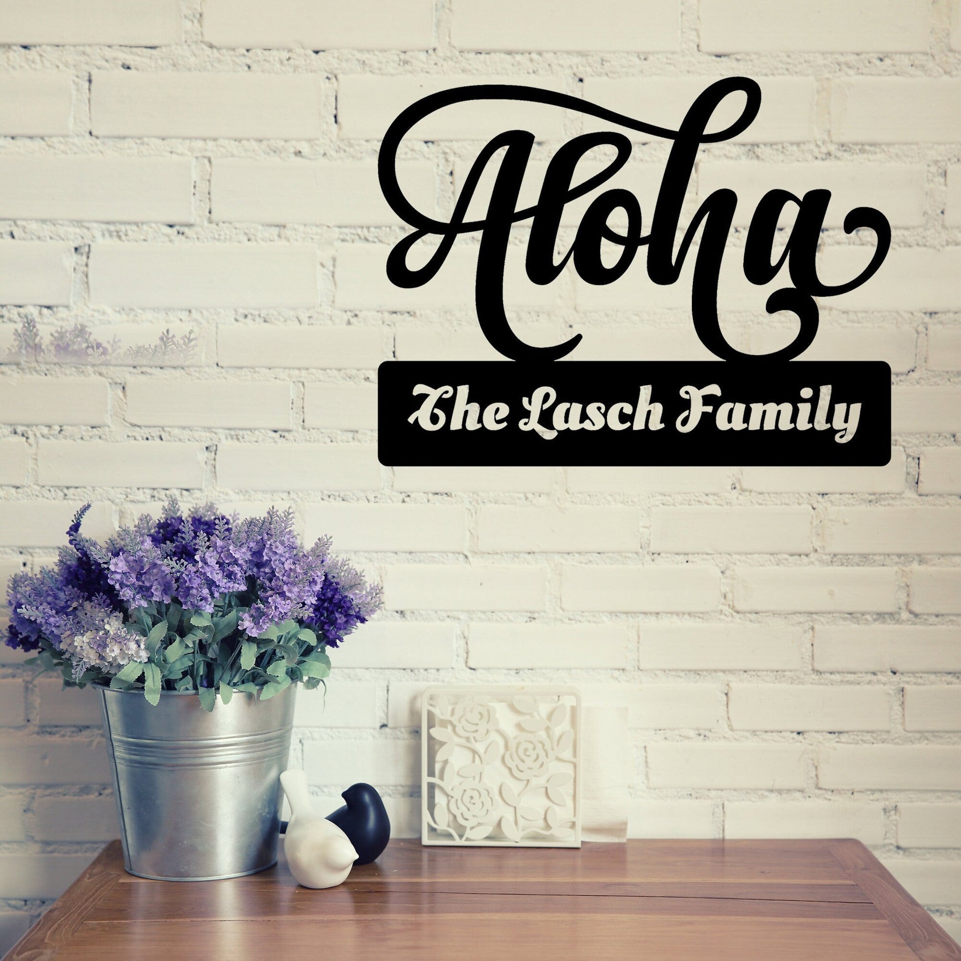 Handmade Custom Metal Wall Art With Last Name-Family Name Metal Led Signs-Custom Metal Monogram-Metal Home Sign-Metal Door Hanger-Home Decor