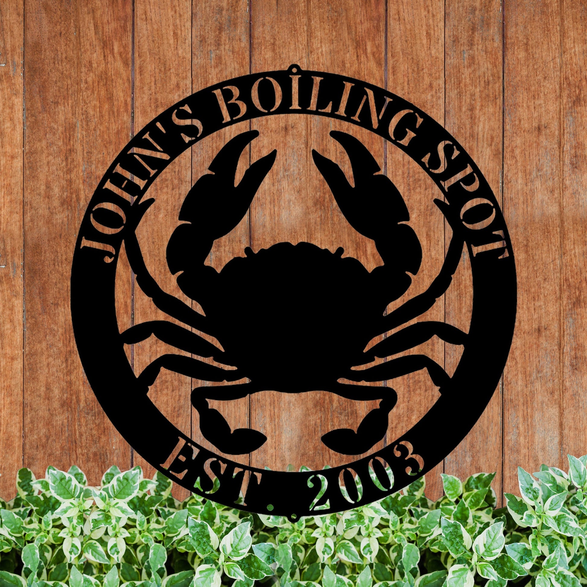 Handmade Custom Crab Metal LED Wall Sign-Personalized Crab Metal Wall Art-Crab Metal Wall Decor-LED Carb Sign-Beach Decor-Crab Home Decor