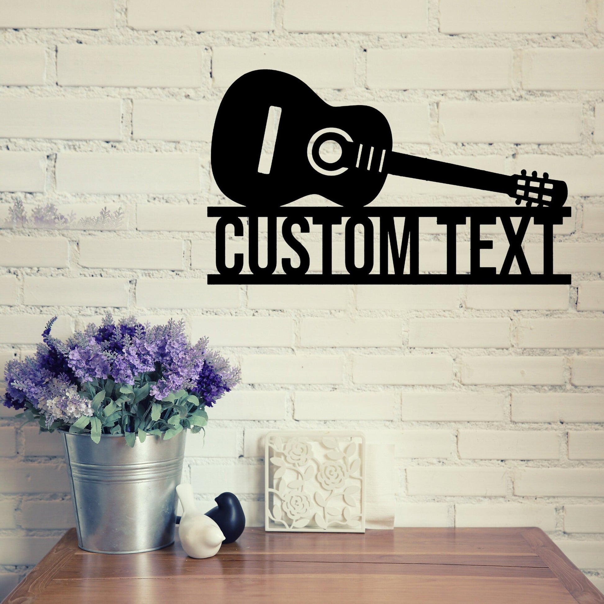 Custom Guitar Metal Wall Led Signs-Guitar Metal Wall Art-Guitar Wall Decor-Guitar Lover Gift Idea-Custom Guitai Name Signs-Guitar Lover Gift