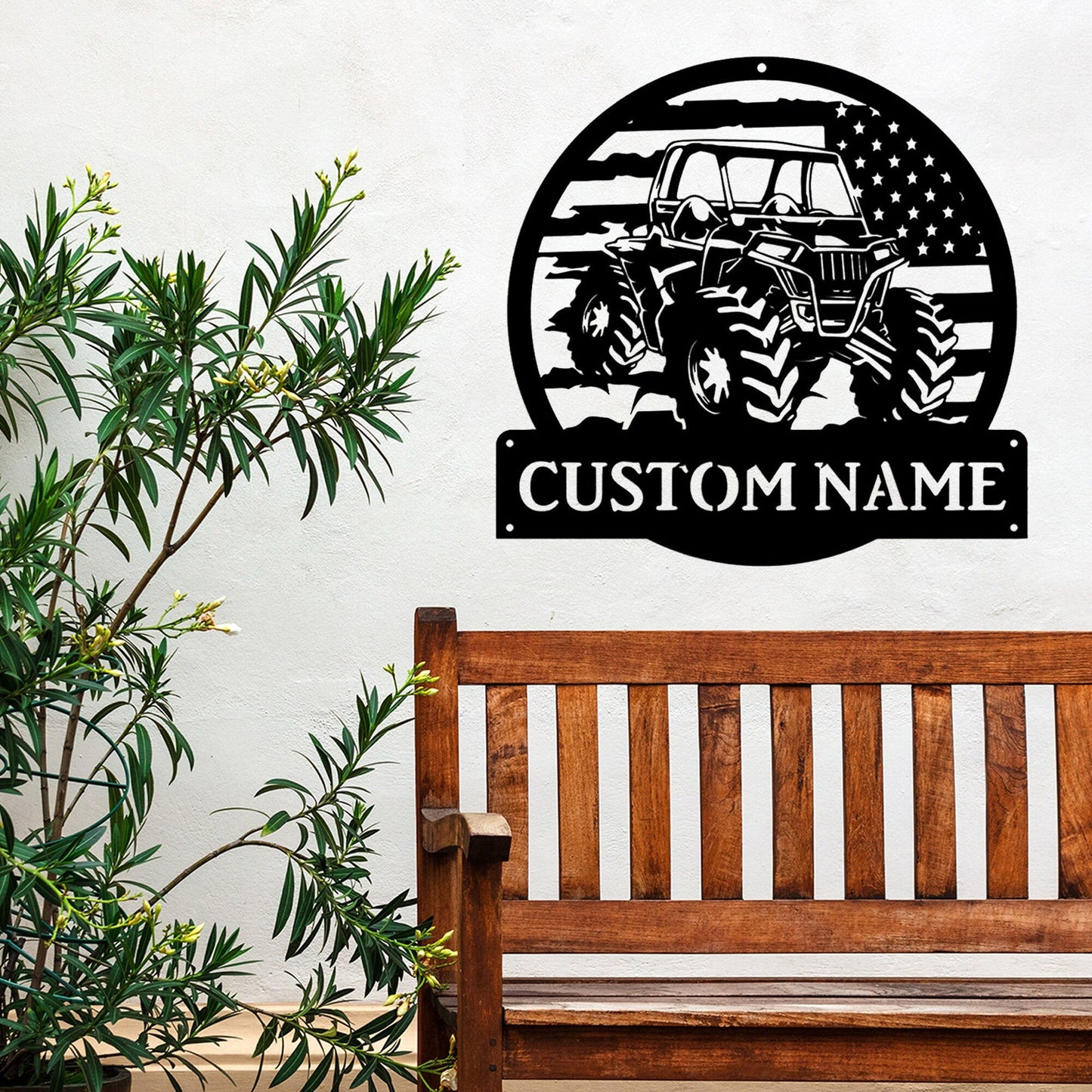 Custom Atv Metal Wall Sign-Personalized Atv Metal Wall Art-Atv Metal Wall Decor-Atv Led Decor-Atv Name Signs-Atv Sports Gift-Arv Lover Gift