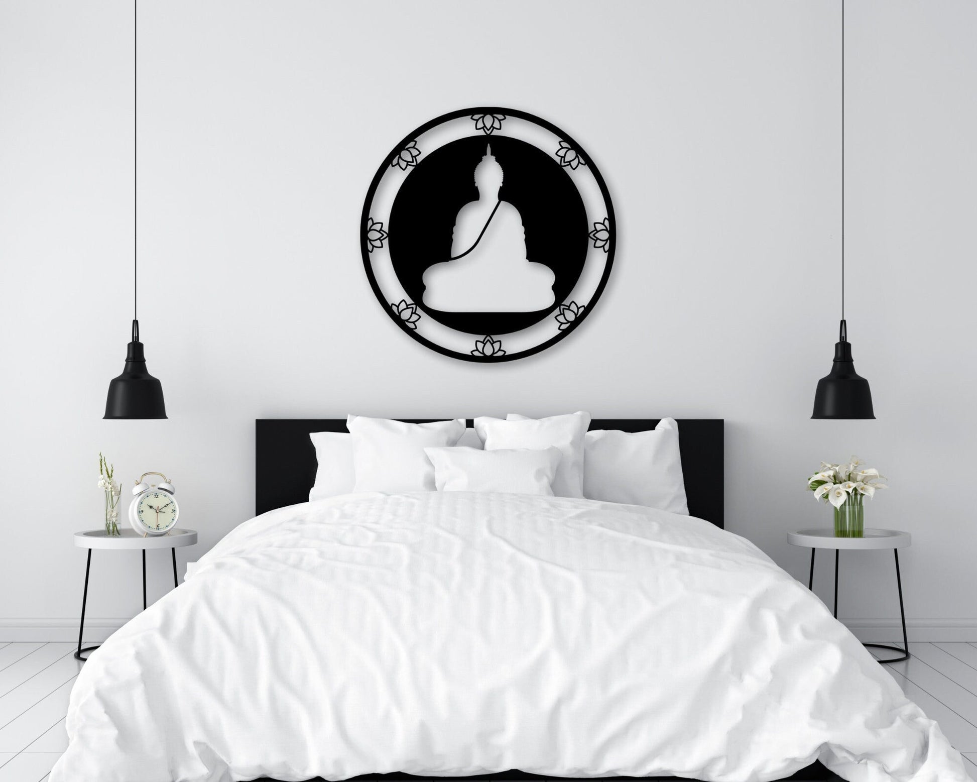 Personalized sign, Buddha Quotes, Buddha Metal Sign, Housewarming Gift, Wedding Gift, Indoor, Outdoor, Last Name sign, First Name, Meditate