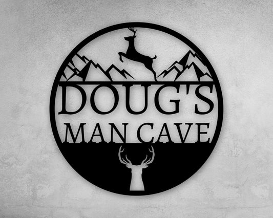 personalized sign, man cave decor, custom sign, office, tool shed, gift for dad, gift for him, gift for her, custom metal garage sign, sign