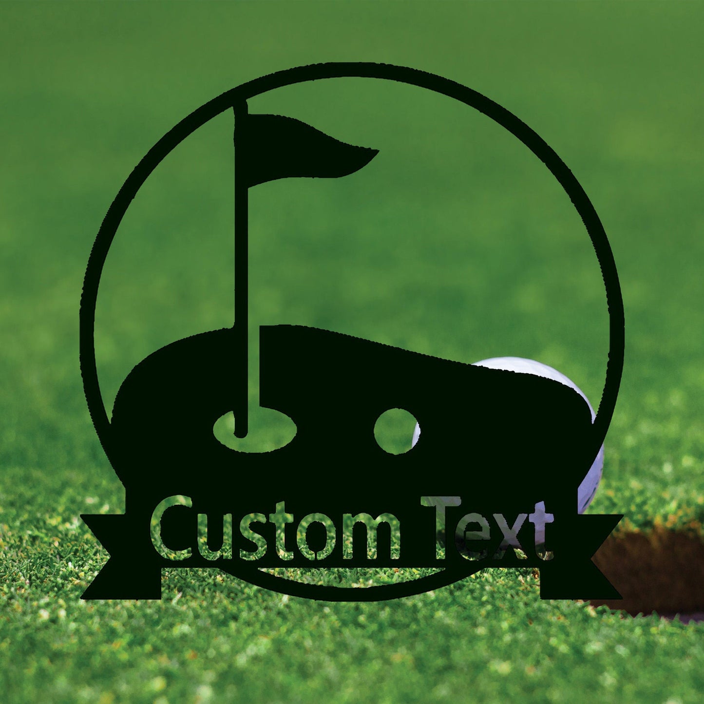 Customizable Golf Cart Metal Wall Art, Metal Decor, Door Hanging, Home Decor, Foyer Wall Hanging, Gifts For Friends