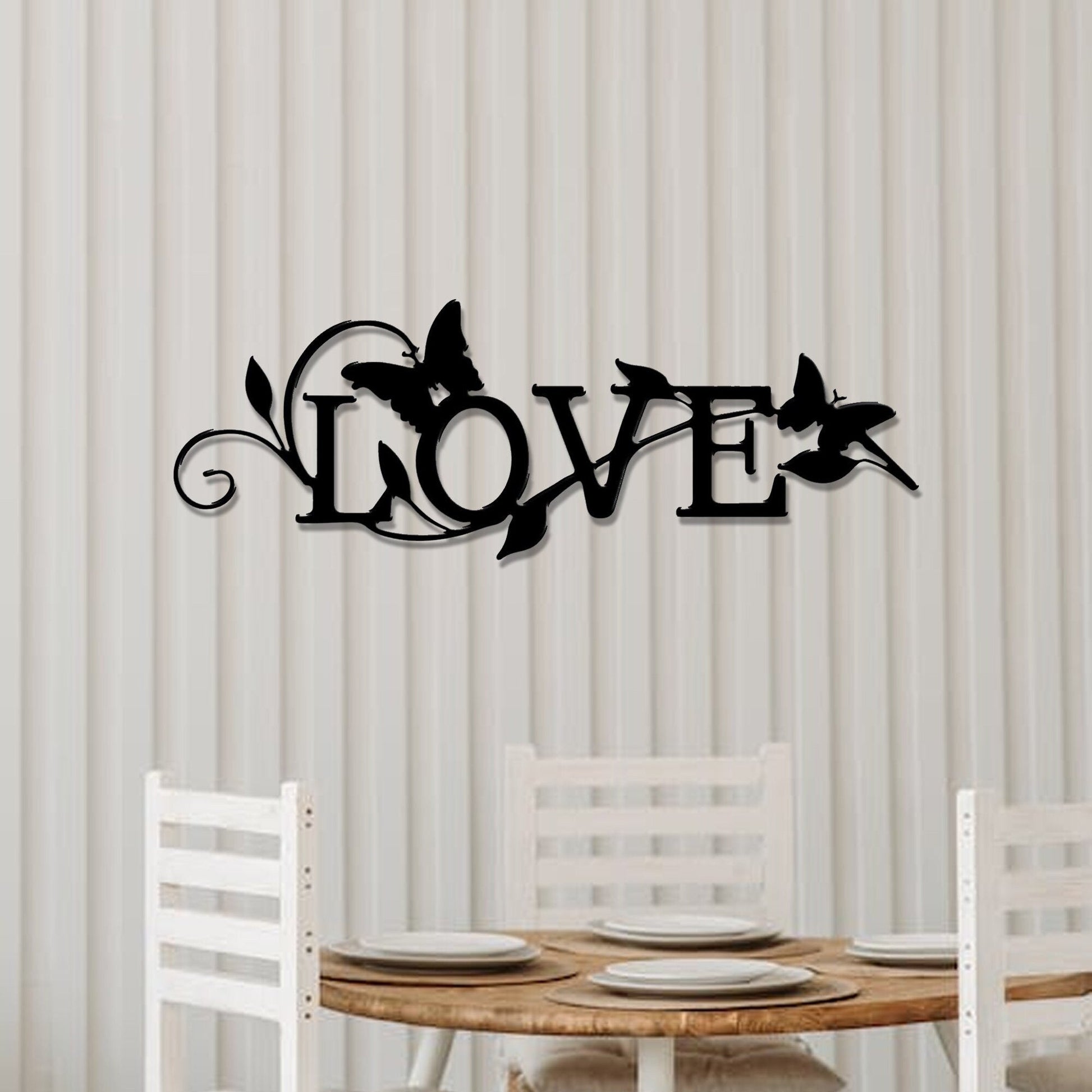 Personalized Gift Metal Love Sign, Heart Sign Metal Wall Decor, Metal Wall Art Decor, Valentine's Day Gift for Her, LOVE Sign,Pop Art