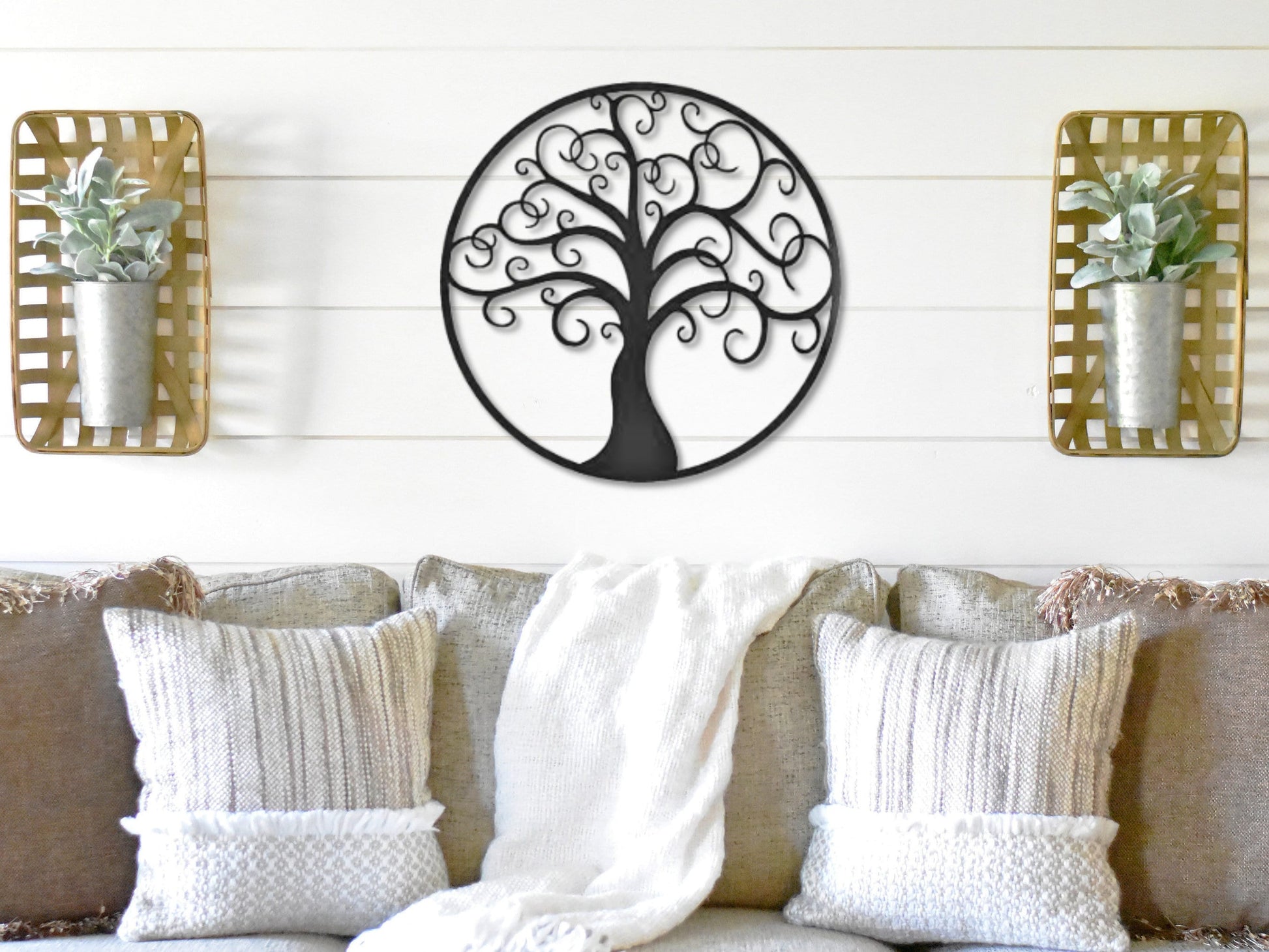 Tree of Life Metal Sign, Tree of Life Metal Wall Decor, Tree of Life Sign, Family Tree, Family Sign, Family Roots Sign, Wedding Gift, Gift