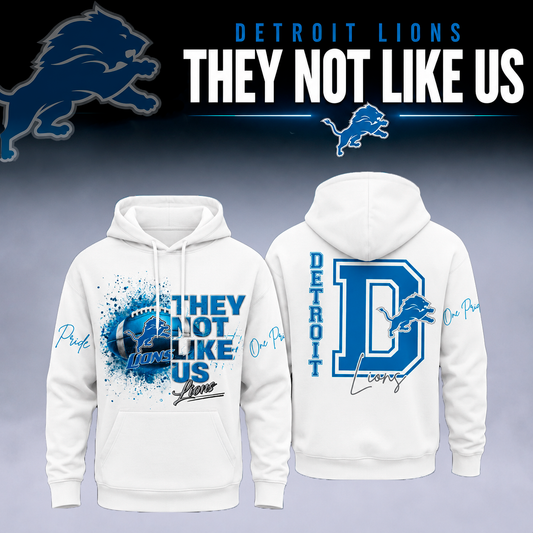 Lions Fans - "They Not Like Us" Limited Edition Hoodie