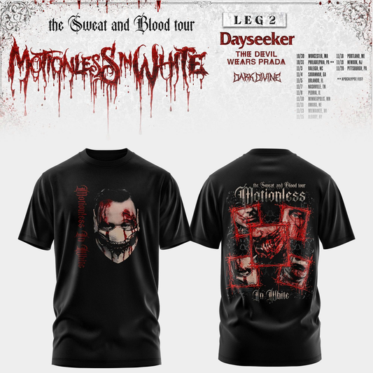 Sweat and Blood Tour Tee 2 Edition 2026