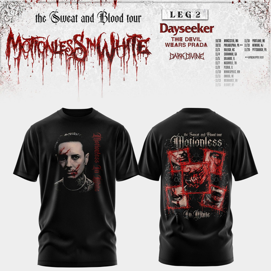 Sweat and Blood Tour Tee 3 Edition 2026