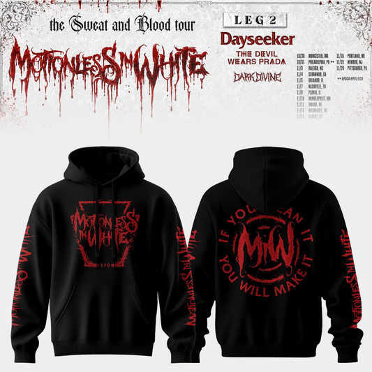 Sweat and Blood Tour Hoodie Edition 2026