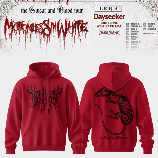 Sweat and Blood Tour Hoodie 1 Edition 2026