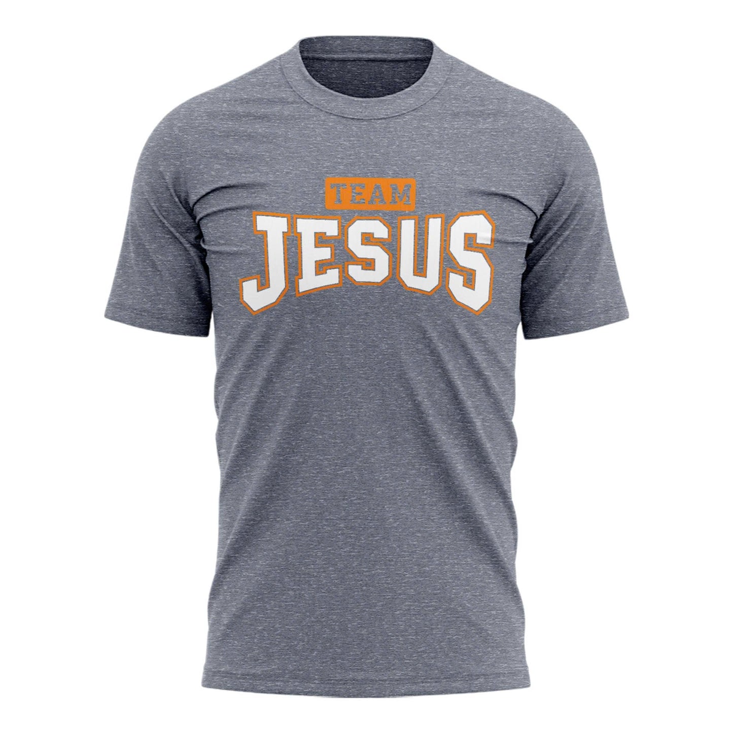 Tennessee Football Team Jesus Grey T-shirt