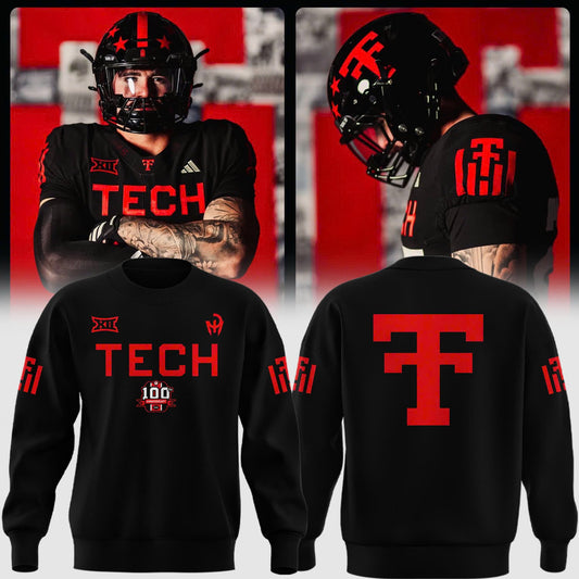 Special New The 100th Anniversary Ŧhrowbacks Texas Tech Sweat