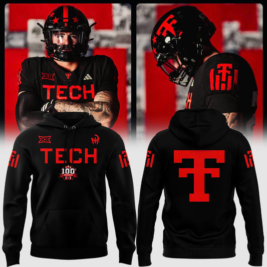Special New The 100th Anniversary Ŧhrowbacks Texas Tech Hoodie