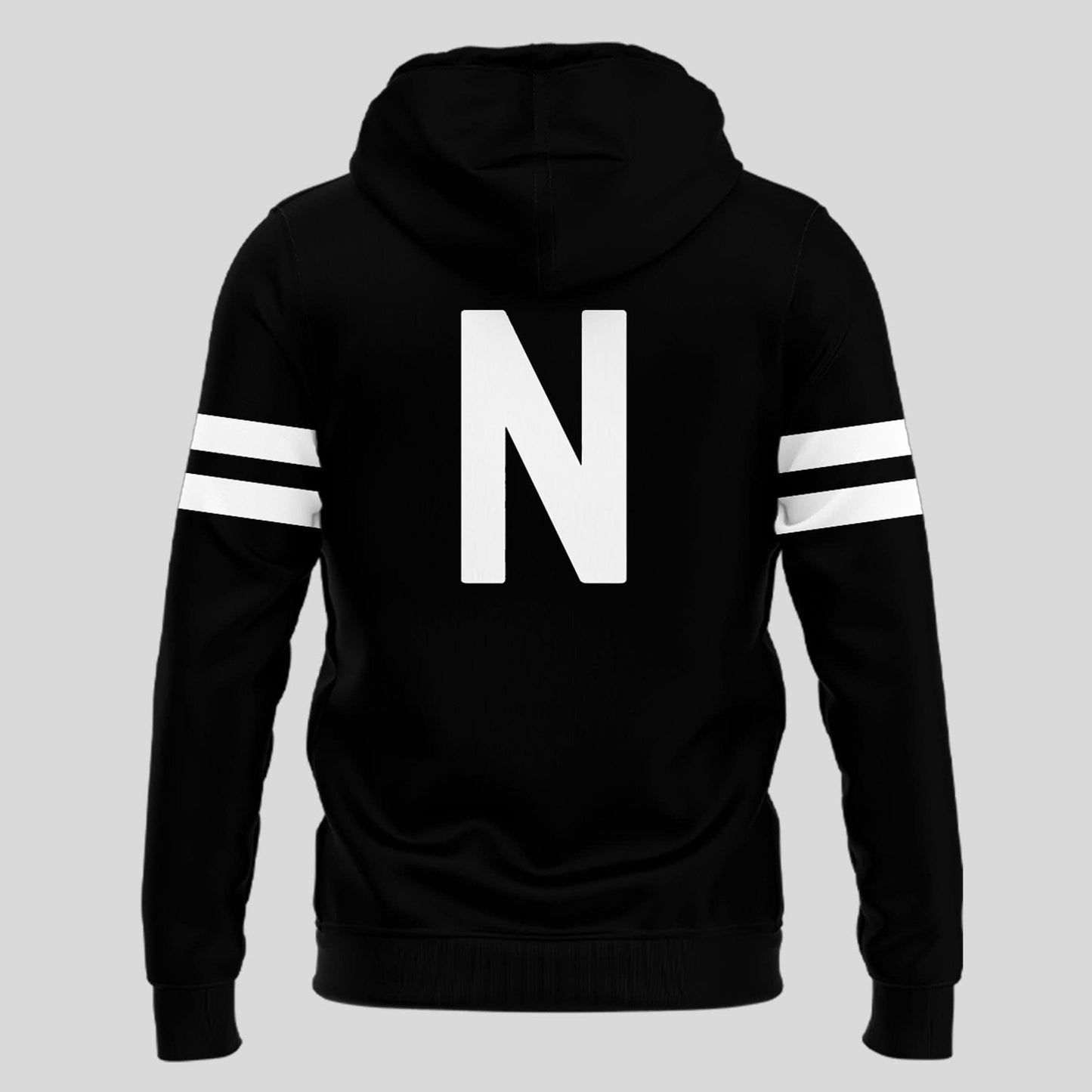 Special New Alternate Dark Mode Helmet Logo Nebraska Cornhuskers Hoodie In Black
