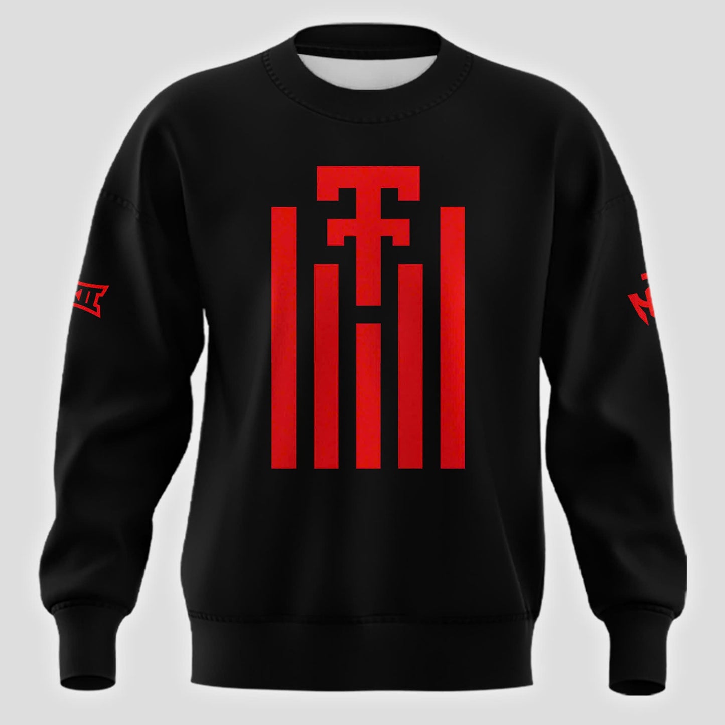 Black Texas Tech Red Raiders 100th Anniversary Sweatshirt