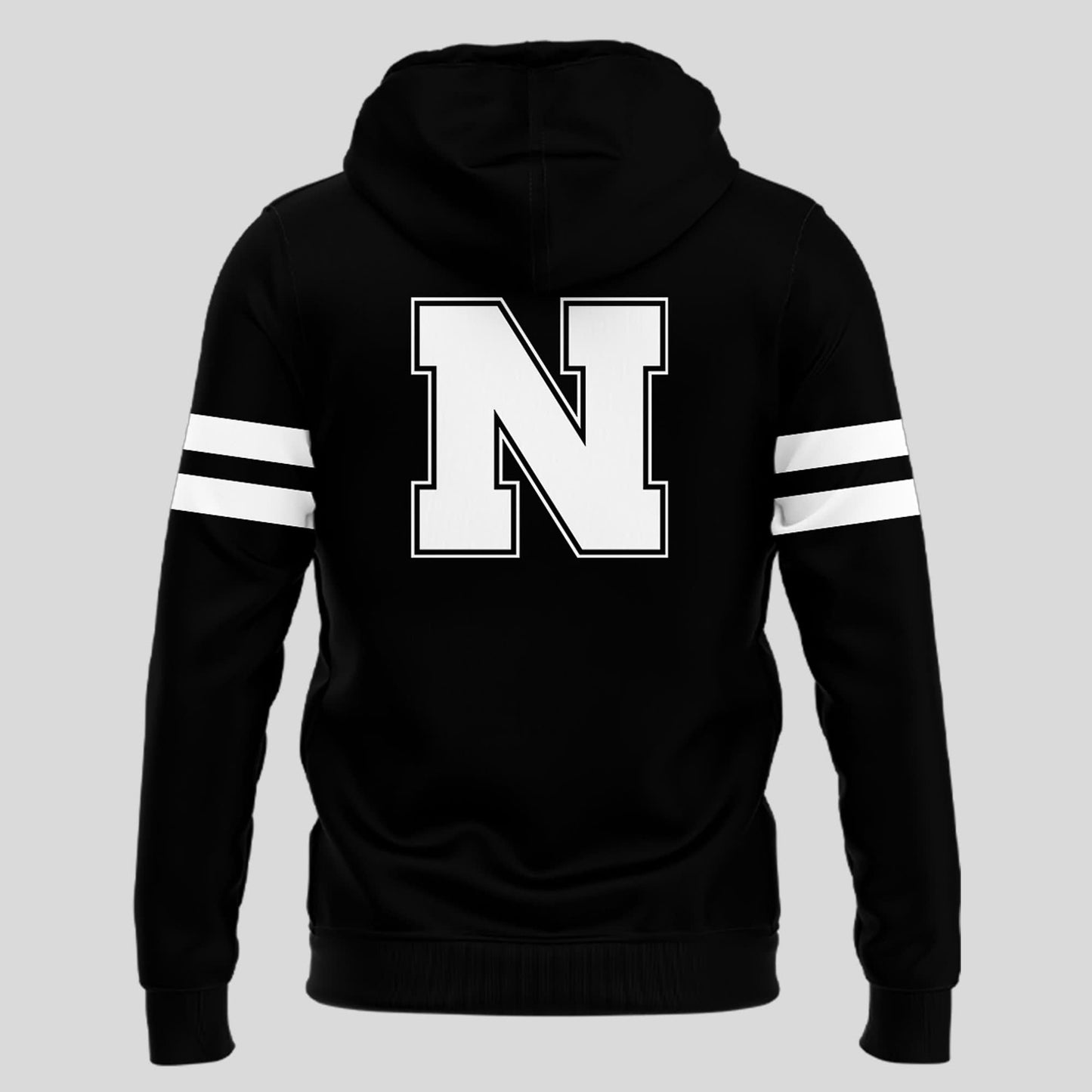 Special New Alternate Dark Mode Nebraska Cornhuskers Hoodie In Black