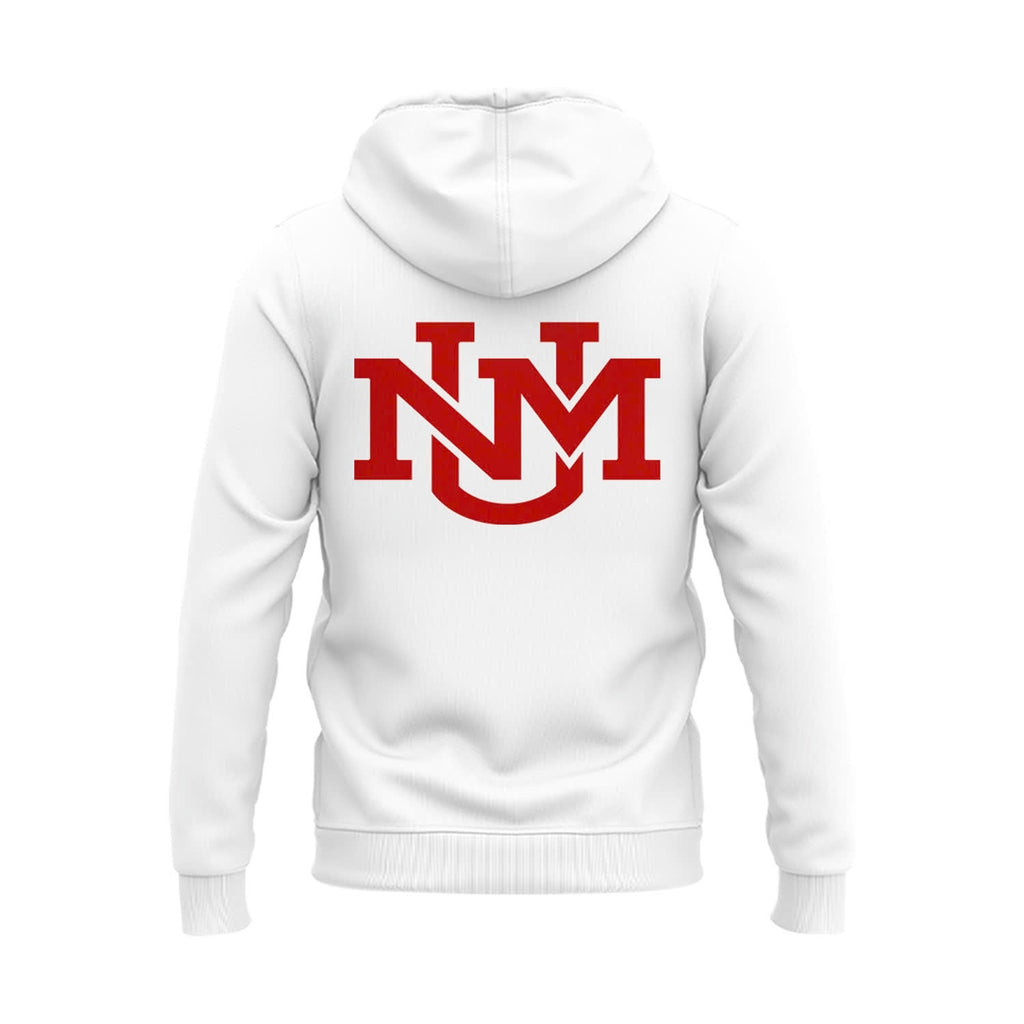 Special New Mexico Lobos White Uniform Hoodie