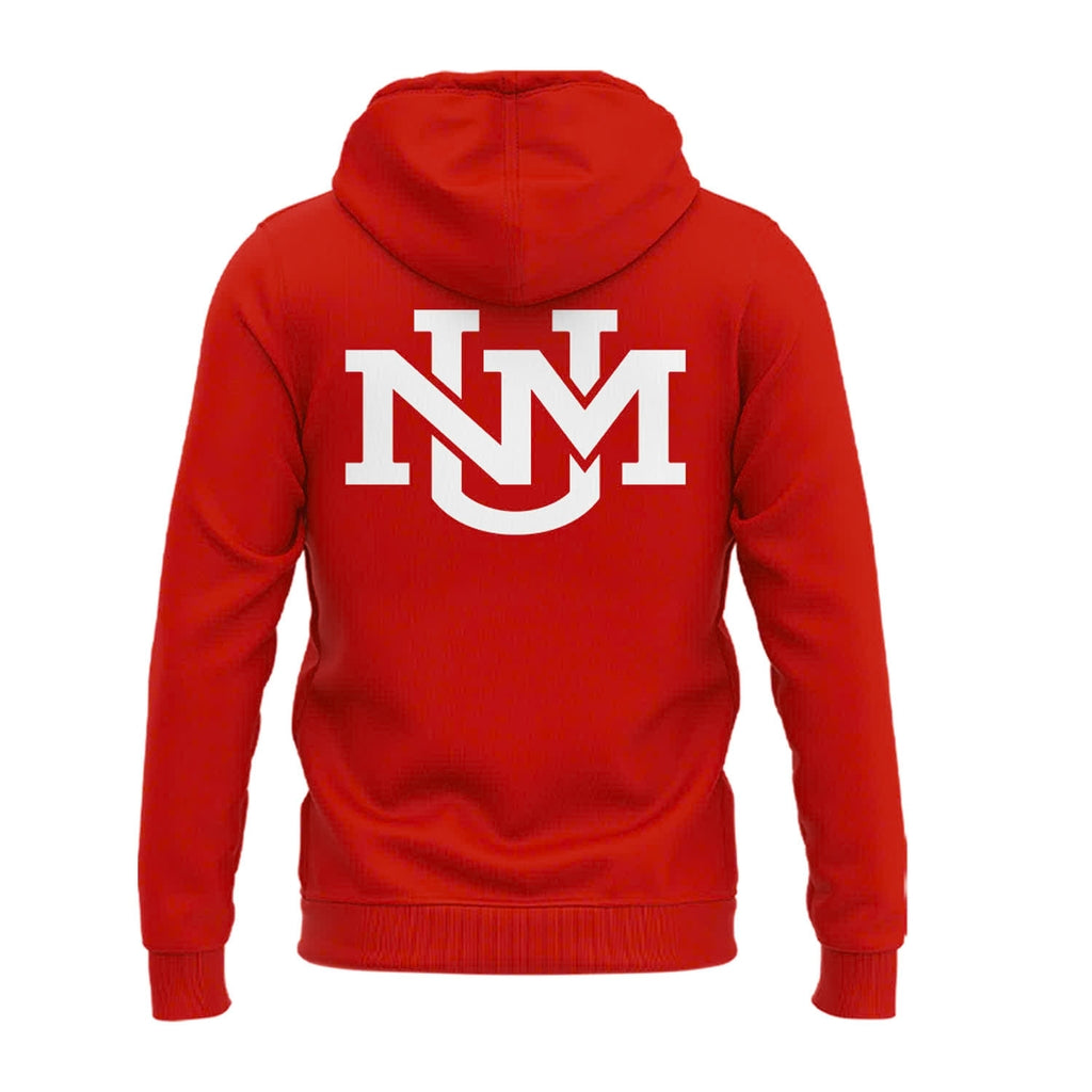 Special New Mexico Lobos Red Uniform Hoodie