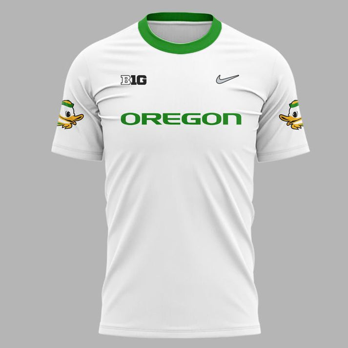 Oregon Ducks “High Voltage” Uniform T-Shirt White - Special Edition