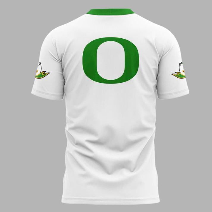 Oregon Ducks “High Voltage” Uniform T-Shirt White - Special Edition