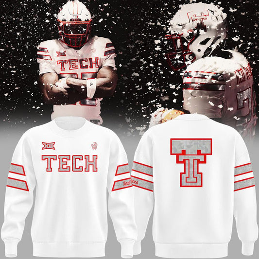 Special New "Cold Front" Patrick Mahomes Uniform Texas Tech Sweatshirt