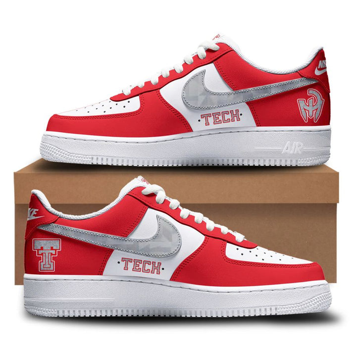 Special New "Cold Front" Patrick Mahomes Uniform Texas Tech Low Top AF1 Sneaker