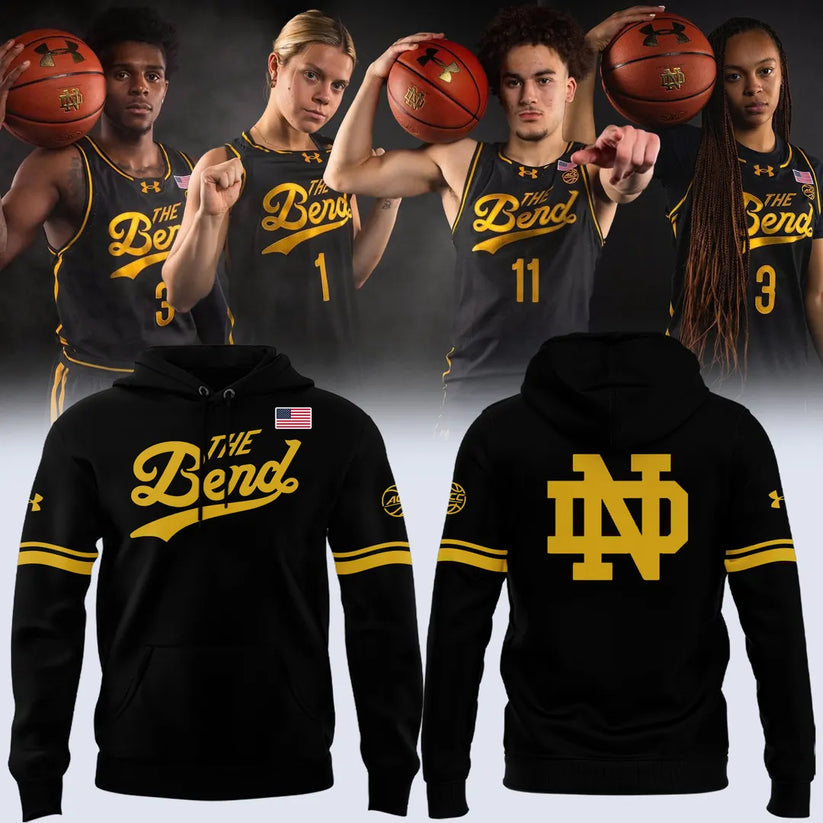 Notre Dame Basketball 2025 "The Bend" Uniform Hoodie