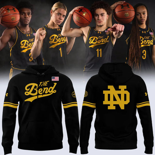 Notre Dame Basketball 2025 "The Bend" Uniform Hoodie