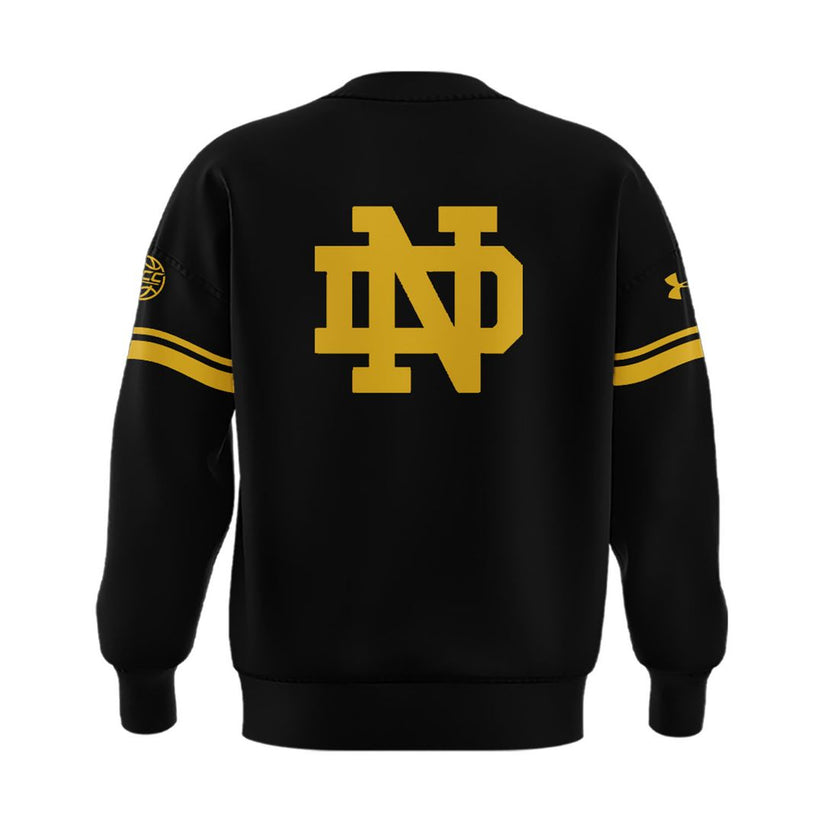 Notre Dame Basketball 2025 "The Bend" River Pattern Uniform Sweatshirt