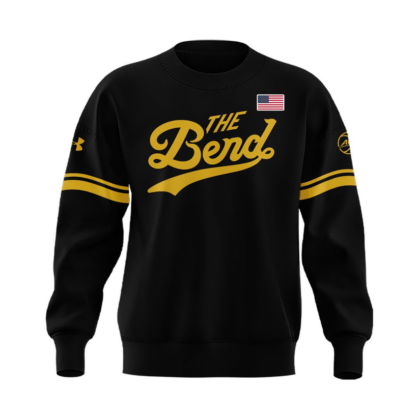 Notre Dame Basketball 2025 "The Bend" River Pattern Uniform Sweatshirt