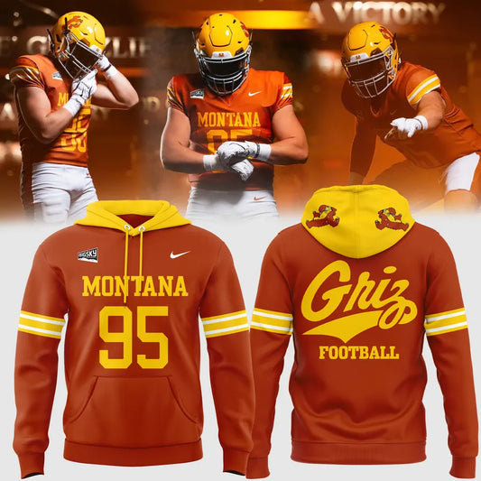 Limited Edition Hoodie Montana Griz Football for fans!