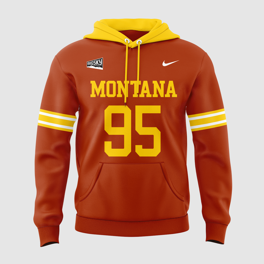 Limited Edition Hoodie Montana Griz Football for fans!